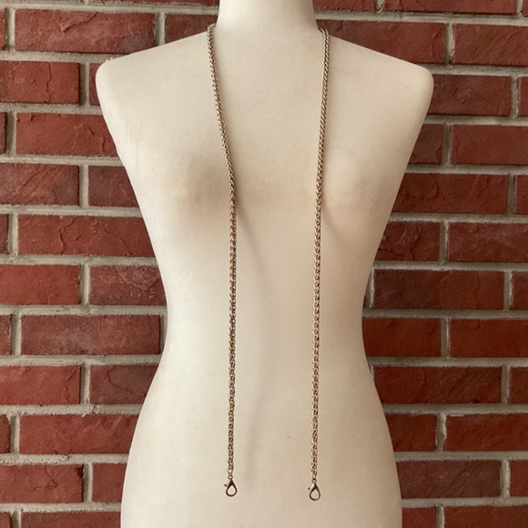 •Replacement Chunky Gold Chain Crossbody Shoulder Strap NEW - Picture 1 of 9